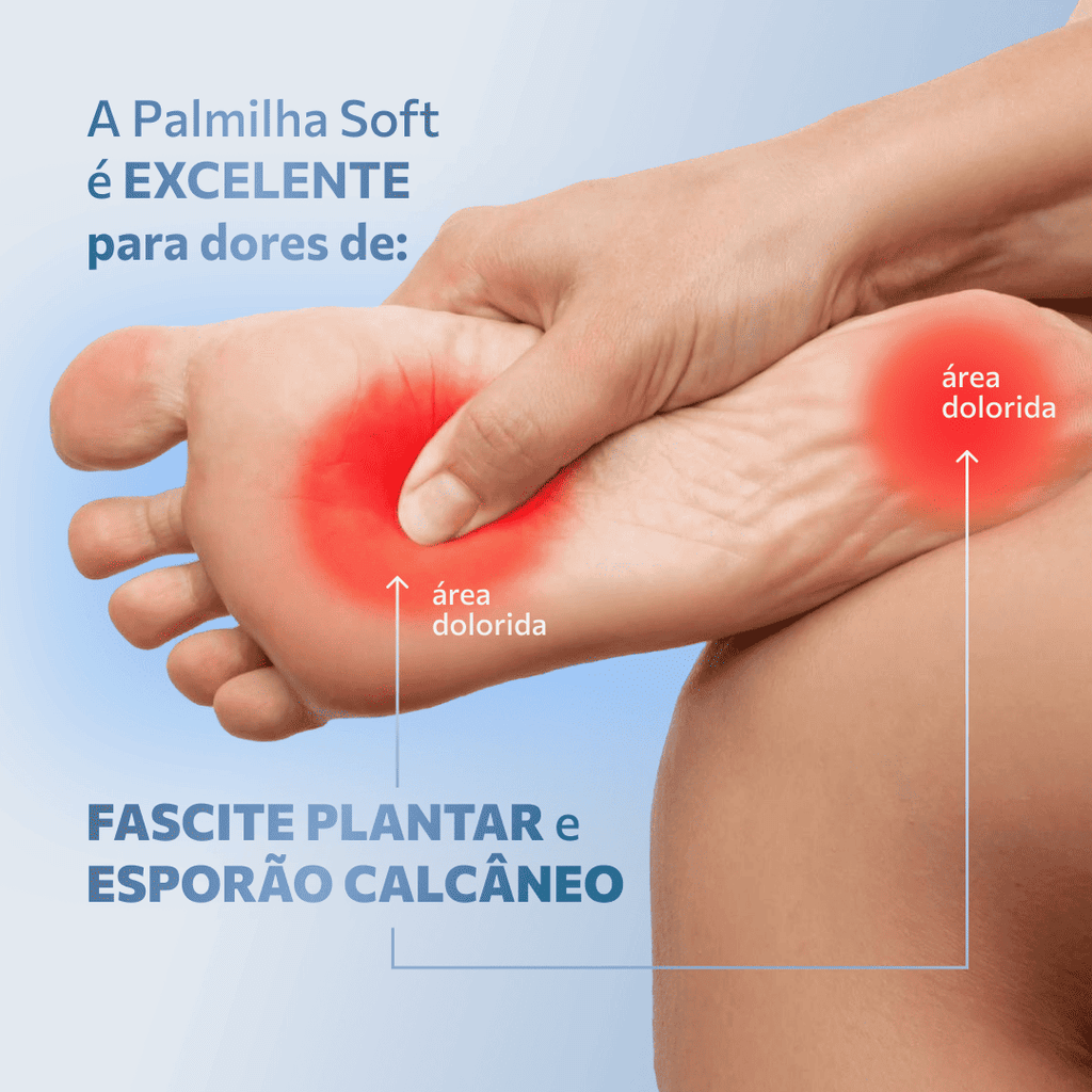 palmilha para alinhamento postural
