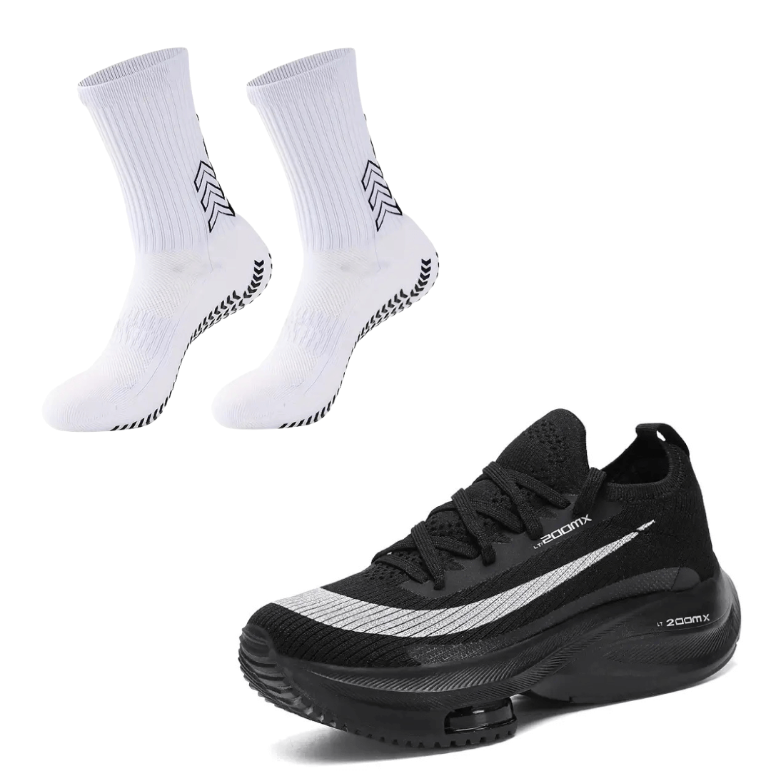 Tênis de Corrida Stride Plus + Meia Antiderrapante MixRuneer de Brinde (Grátis)
