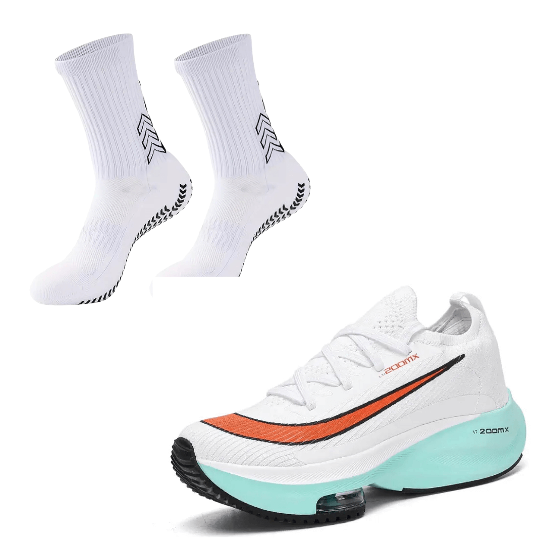 Tênis de Corrida Stride Plus + Meia Antiderrapante MixRuneer de Brinde (Grátis)