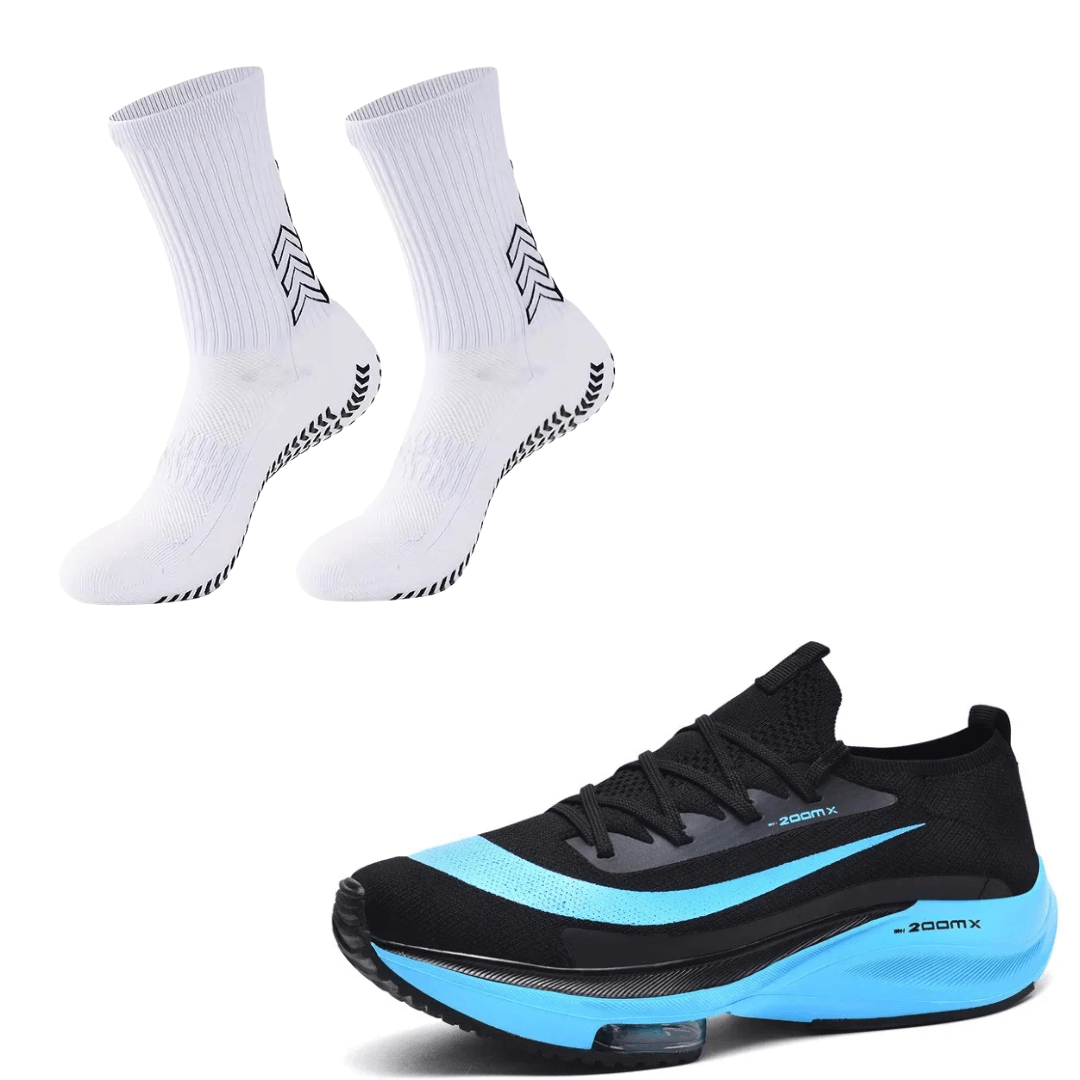 Tênis de Corrida Stride Plus + Meia Antiderrapante MixRuneer de Brinde (Grátis)