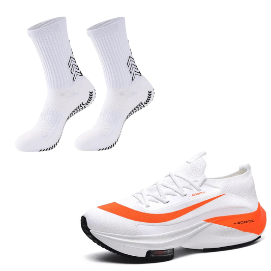 Tênis de Corrida Stride Plus + Meia Antiderrapante MixRuneer de Brinde (Grátis)