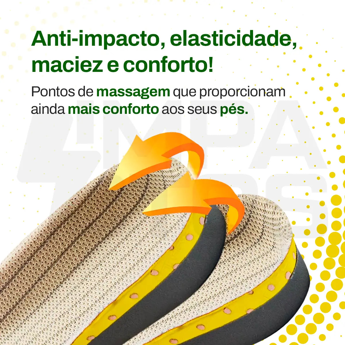 Palmilha para corrida