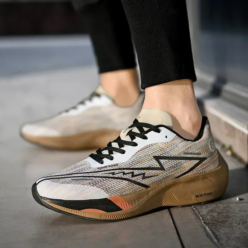 Tênis de Corrida Masculino Com Placa de Carbono - Carbon Run