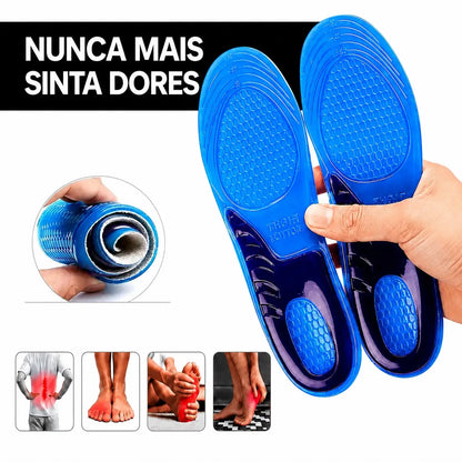 Palmilha Ortopédica UltraStep™ Gel Premium