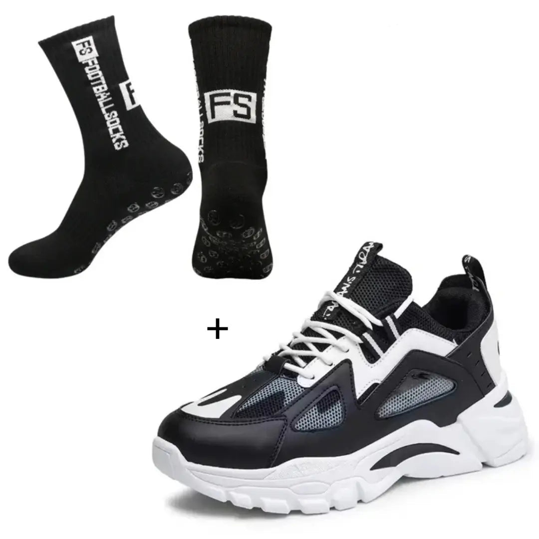 Kit Premium - Tênis Esportivo Runner Plus + Meia Speed Antideslizante de Brinde