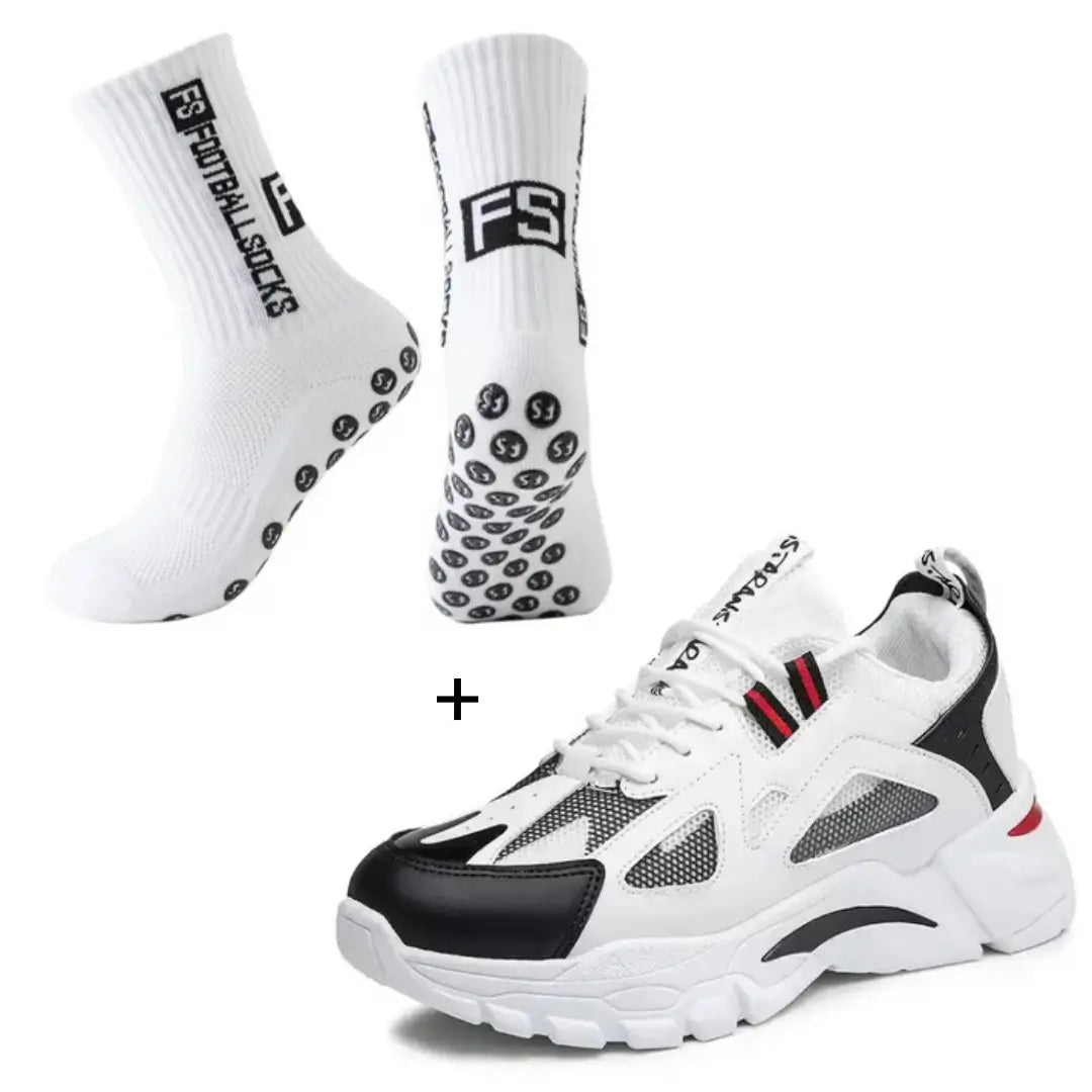 Kit Premium - Tênis Esportivo Runner Plus + Meia Speed Antideslizante de Brinde