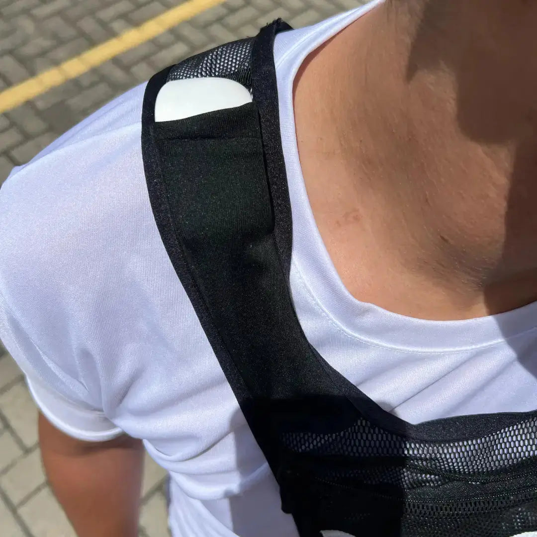 Colete Mãos Livres de Hidratação para Corrida com Compartimentos Integrados