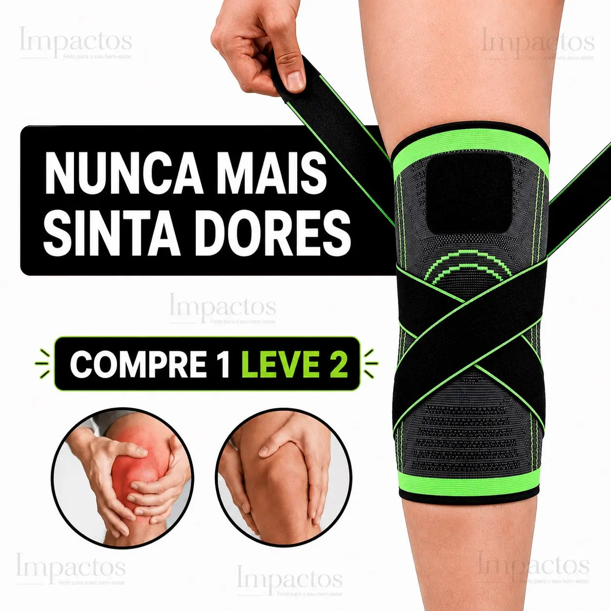 Joelheira Ortopédica de Compressão 