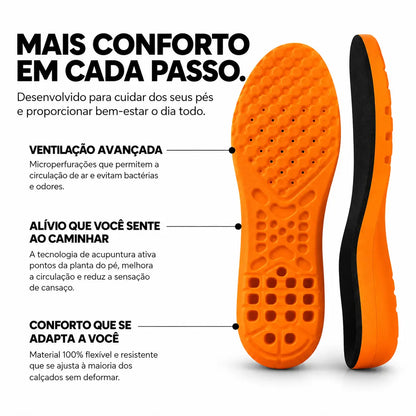 Palmilha Ortopédica Gel Puu™