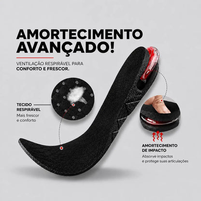 Palmilha para aumento de altura