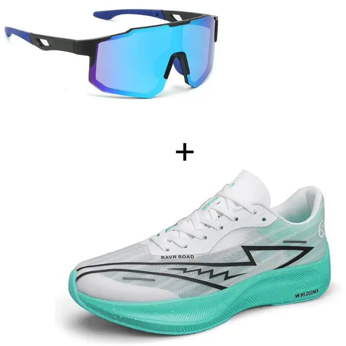 Tênis de Corrida Carbon Run + Óculos de Sol VELOZX