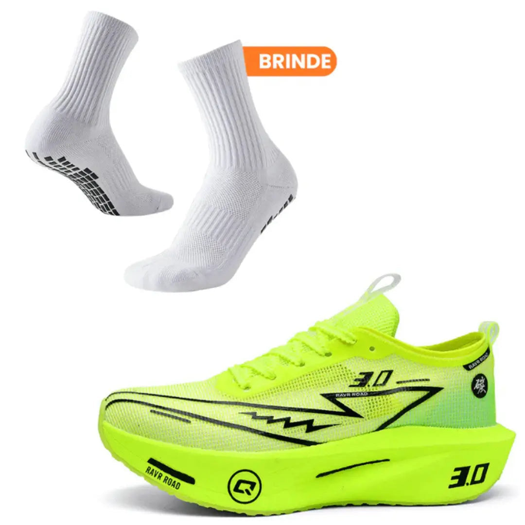 Tênis de Corrida SpeedMax 3.0 + Meia Antiderrapante RunPro