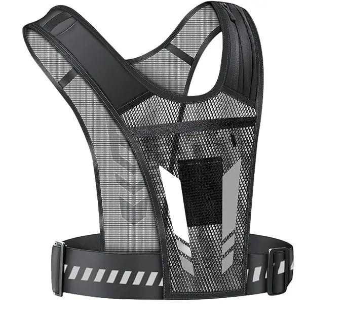 Colete Mãos Livres de Hidratação para Corrida com Compartimentos Integrados