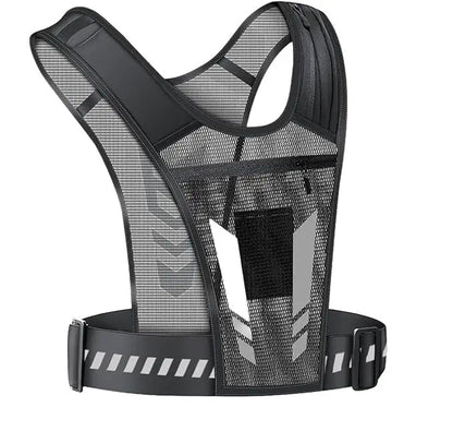 Colete Mãos Livres de Hidratação para Corrida com Compartimentos Integrados