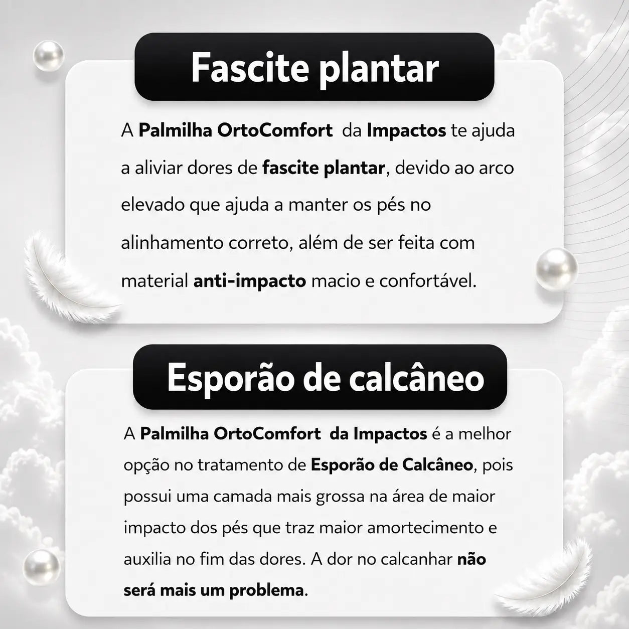 Palmilha Ortopédica